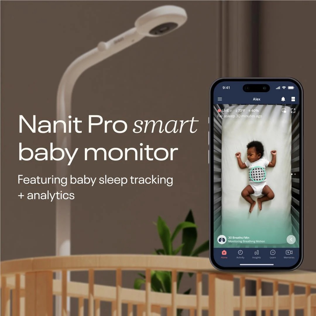 Nanit Pro Baby Monitor with Floor Stand - Image 12