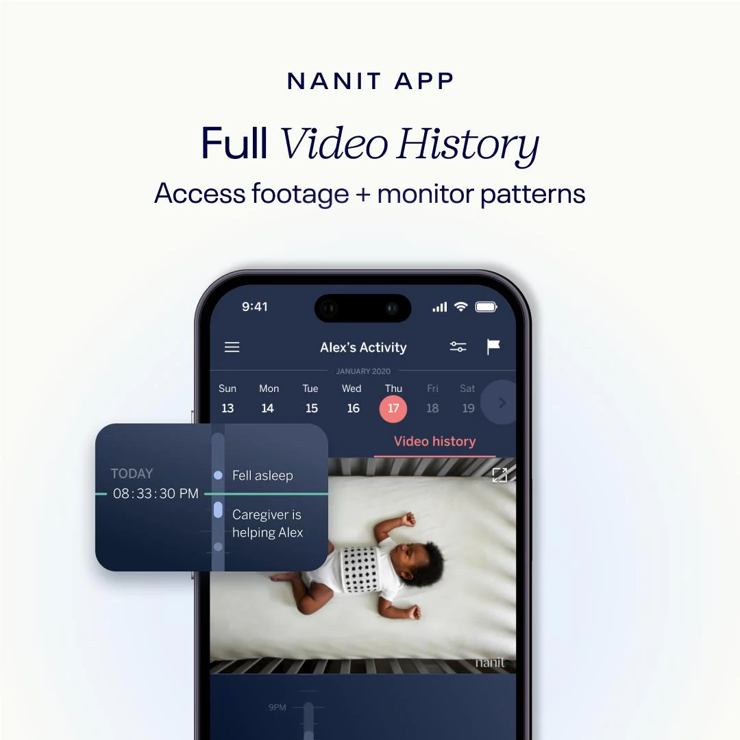 Nanit Pro Baby Monitor with Floor Stand - Image 9