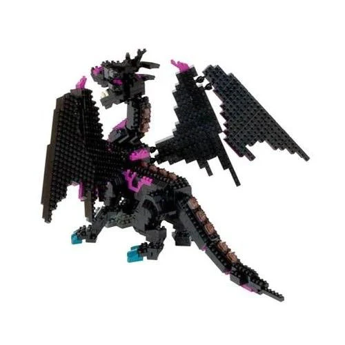 Nanoblock DX Dragon Purple and Black - Image 2