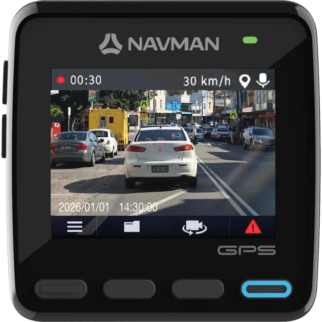 Navman MiVue 340 DC Front and Rear Dash Cam - Image 9