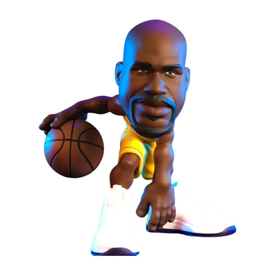 NBA Basketball Shaq ONeal LA Lakers Minis Legends Sport Action Figure Toy 6"
