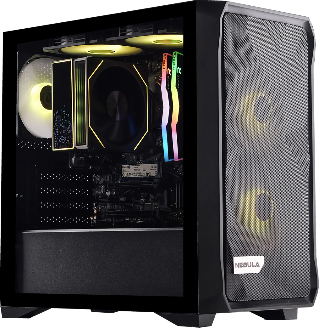 Nebula PC - Dark Reign Gaming PC: RYZEN 5 5600GT | 16GB RAM