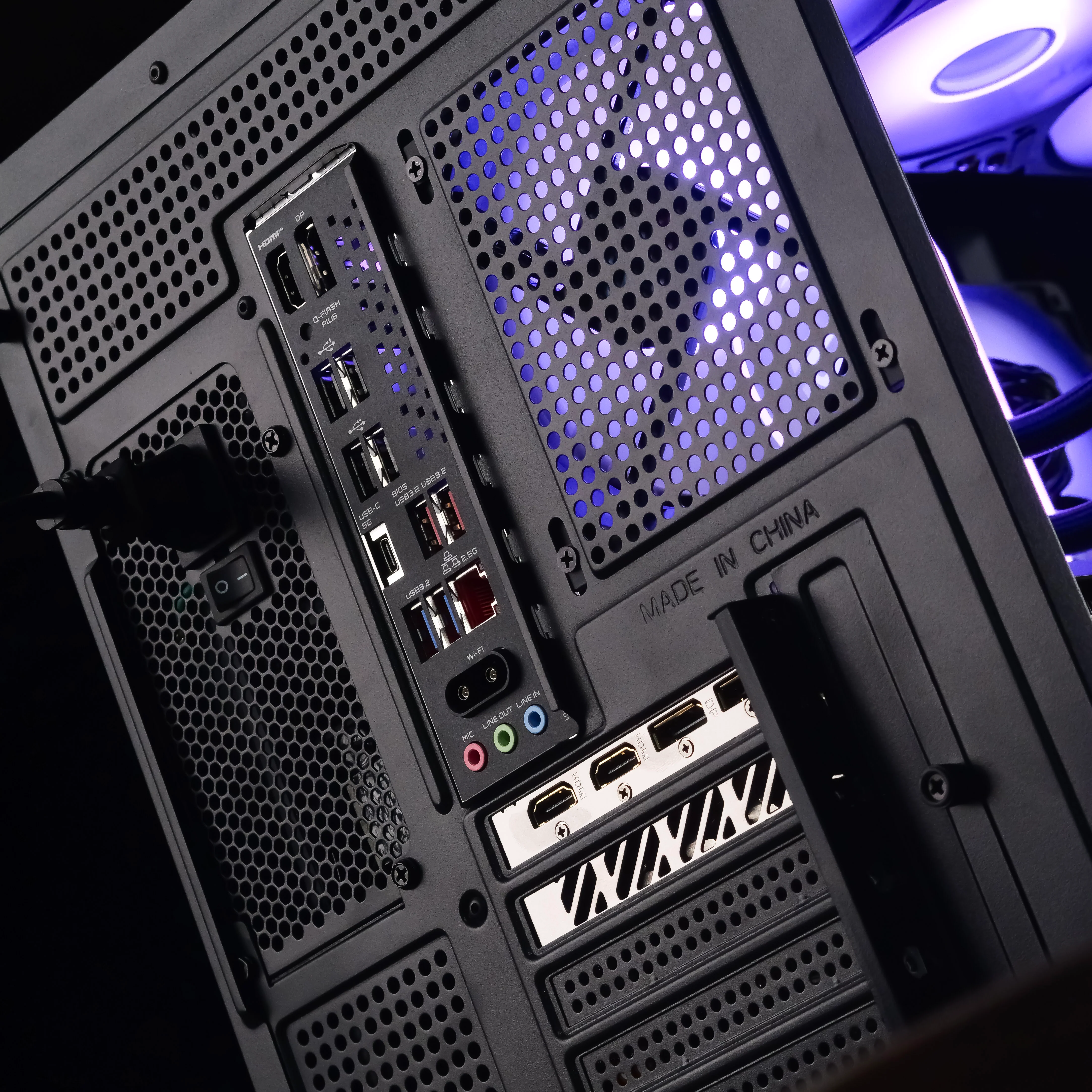 Nebula PC - Violet Gaming PC: RYZEN 7 7700 | RX 9070 XT - Image 4