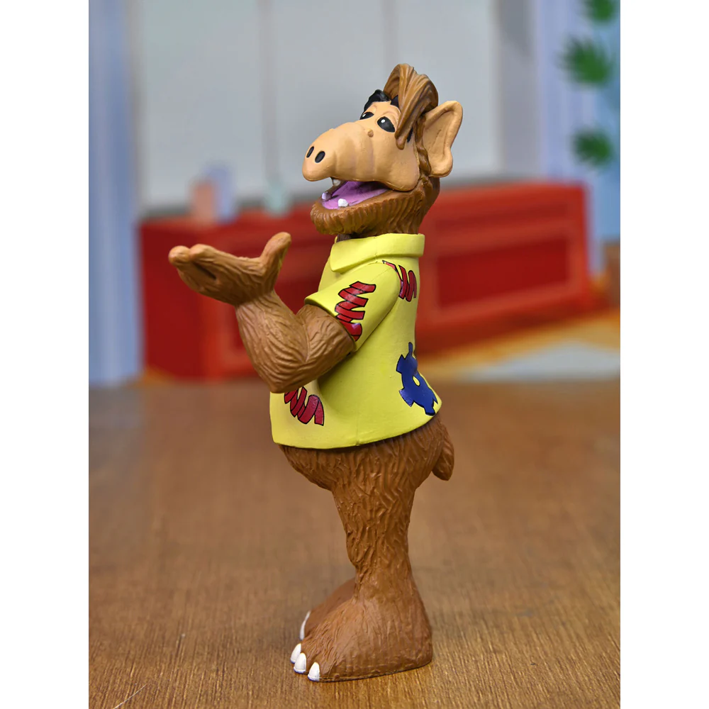 Neca 6'' Scale Alf Toony Classic With Saxophone Action Figure Fun Play Toy - Image 2
