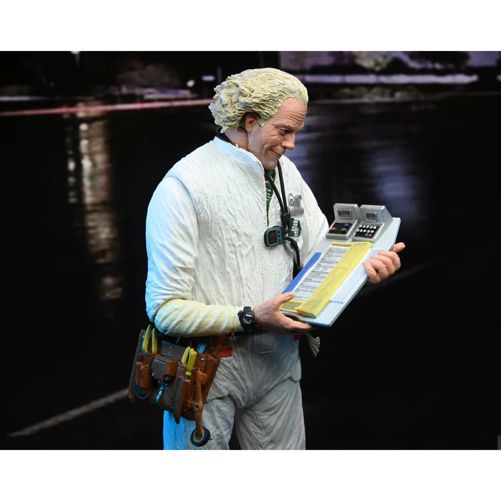 Neca Back To The Future Ultimate Doc Brown 7'' Scale Action Figure Toy - Image 2