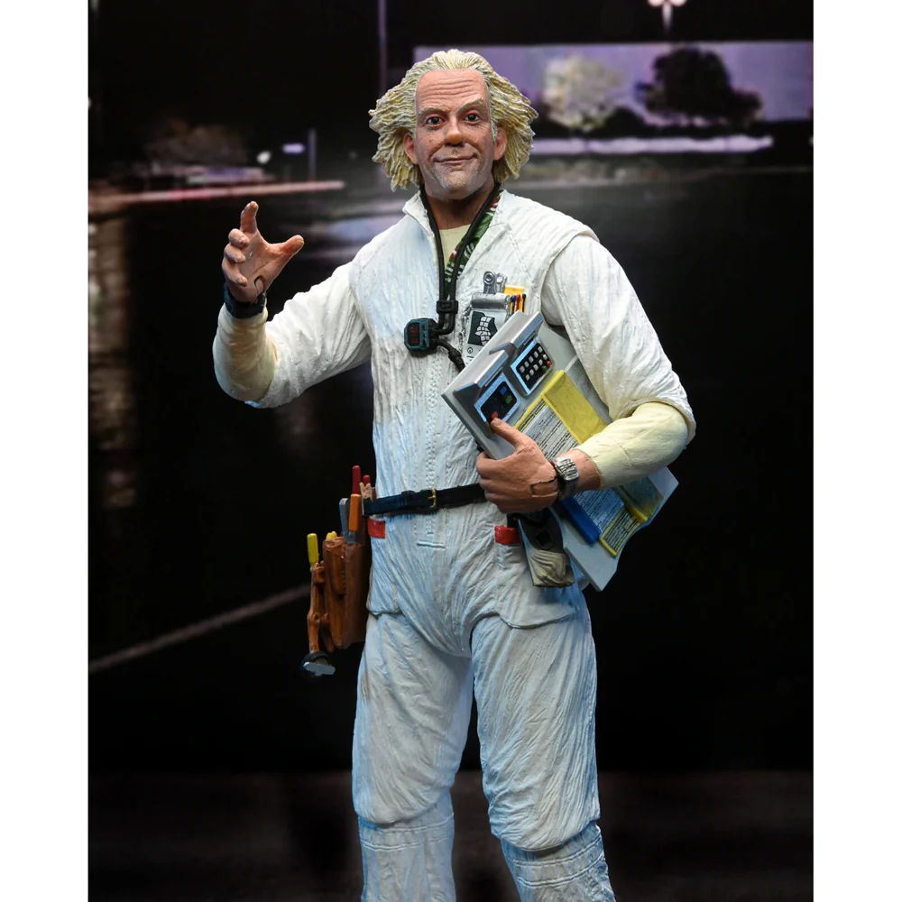 Neca Back To The Future Ultimate Doc Brown 7'' Scale Action Figure Toy - Image 3