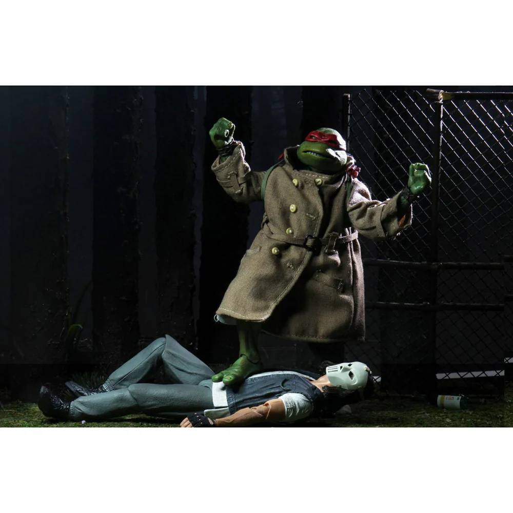 Neca TMNT Disguise 2 Casey Jones & Raphael 7'' Scale Action Figure Play Toy 14+ - Image 2