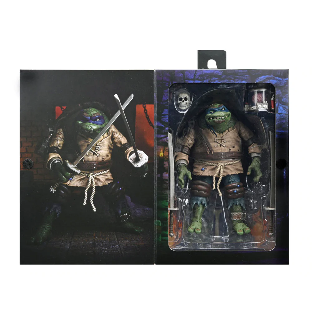Neca TMNT Leonardo Hunchback Universal Monster 7'' Scale Action Figure Toy 14+ - Image 2
