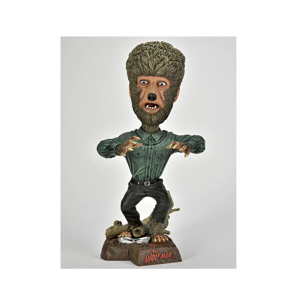 Neca Universal 8" Monsters Wolf Man Head Knocker Action Figure Play Toy 14+ - Image 2