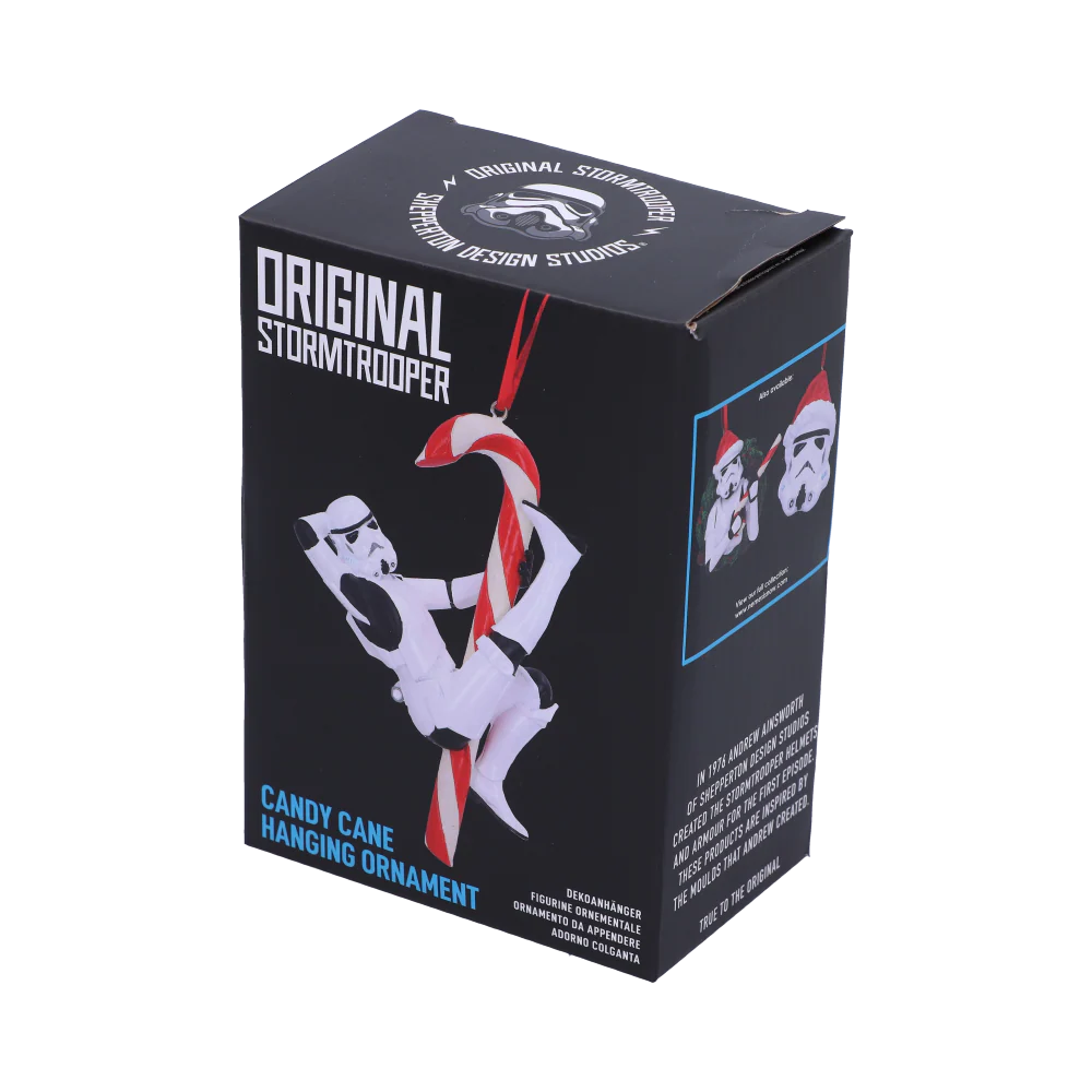 Nemesis Now Original Stormtrooper Ornament - Candy Cane (12cm) - Image 6