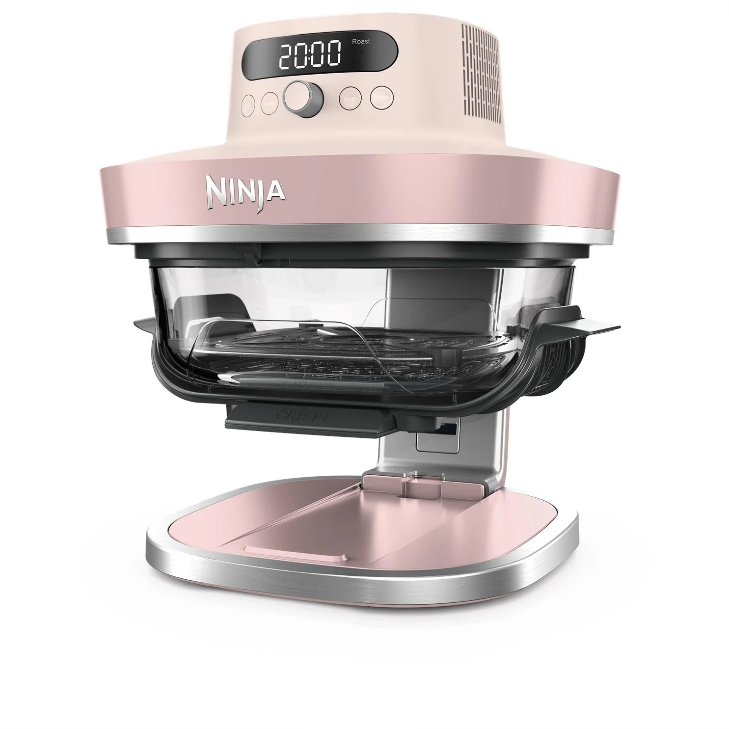 Ninja Crispi Pro 6-in-1 Countertop Glass Air Fryer (Rose Quartz) - Image 3