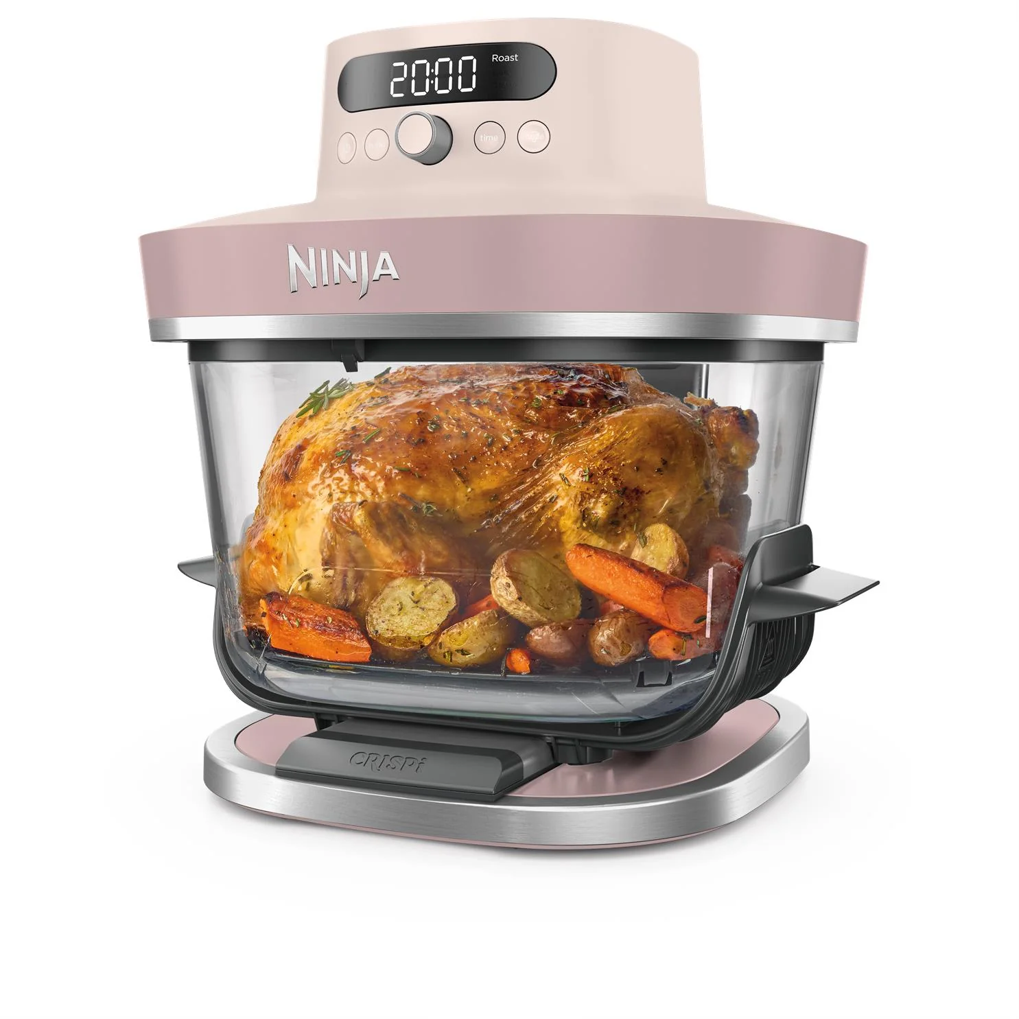 Ninja Crispi Pro 6-in-1 Countertop Glass Air Fryer (Rose Quartz) - Image 5