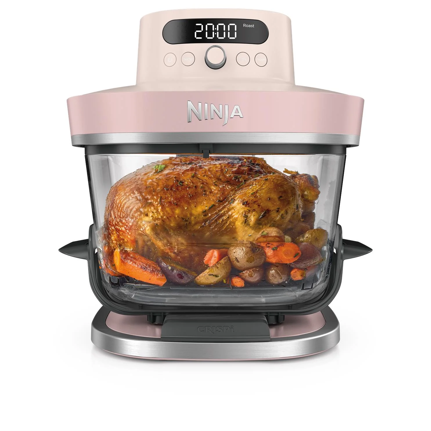 Ninja Crispi Pro 6-in-1 Countertop Glass Air Fryer (Rose Quartz) - Image 6
