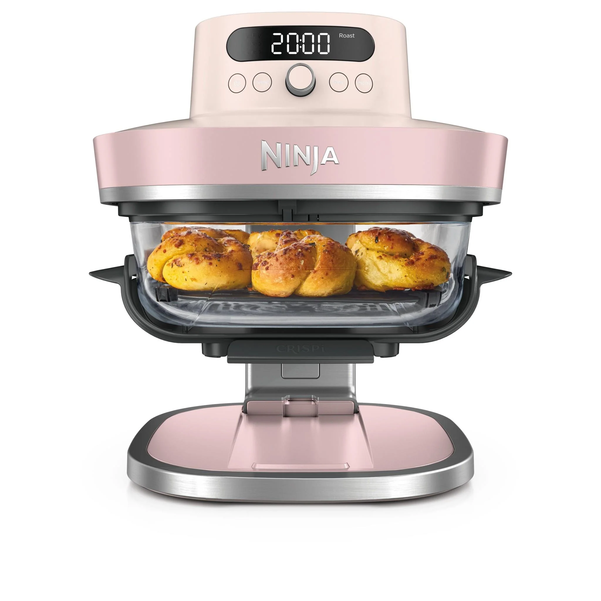 Ninja Crispi Pro 6-in-1 Countertop Glass Air Fryer (Rose Quartz) - Image 7
