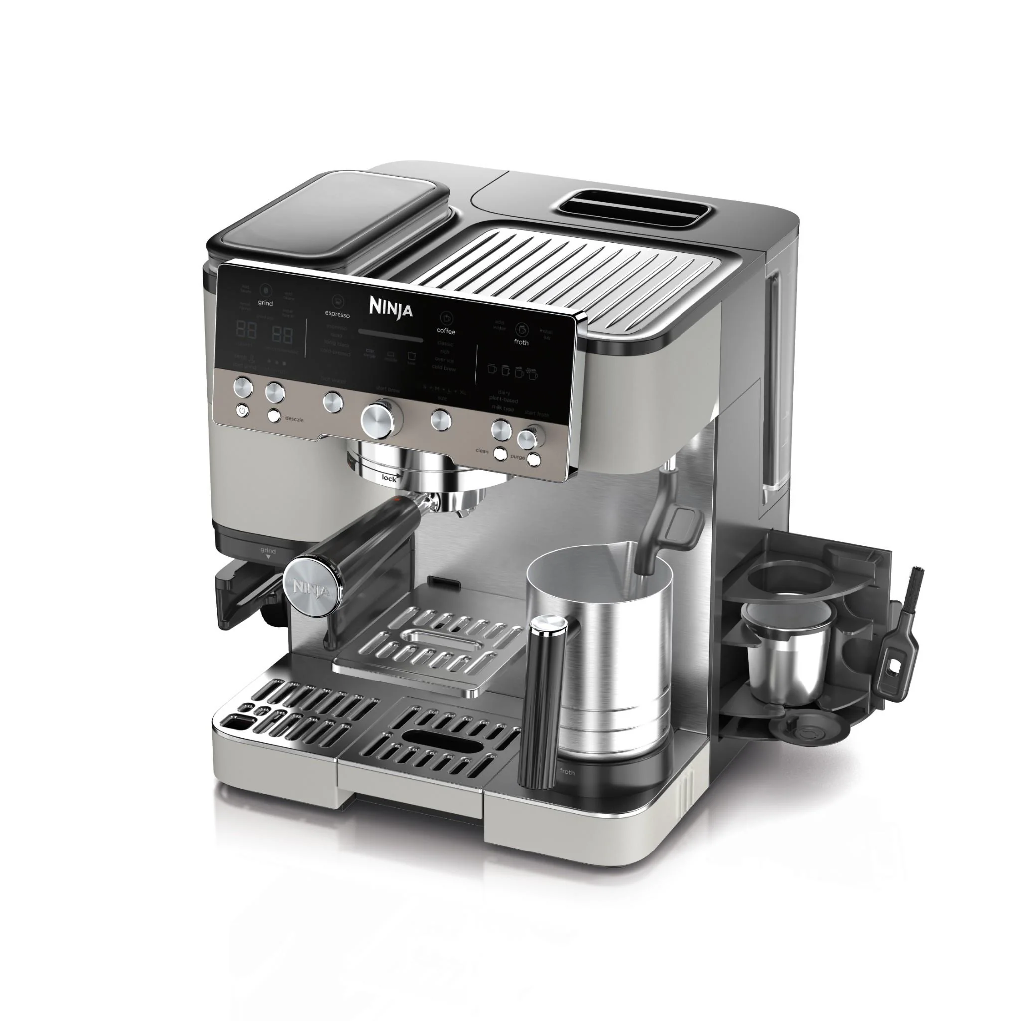Ninja Luxe Café Espresso Machine (Oat) - Image 4