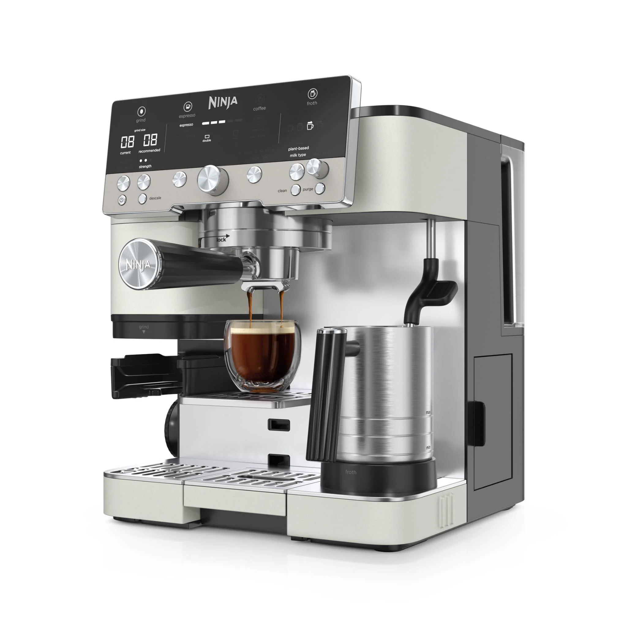 Ninja Luxe Café Espresso Machine (Oat) - Image 5
