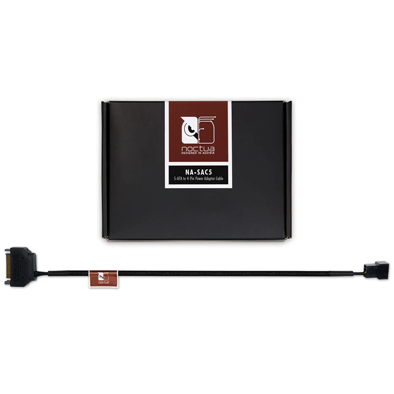 Noctua NA-SAC5 SATA to 4-Pin Power Adaptor Cable