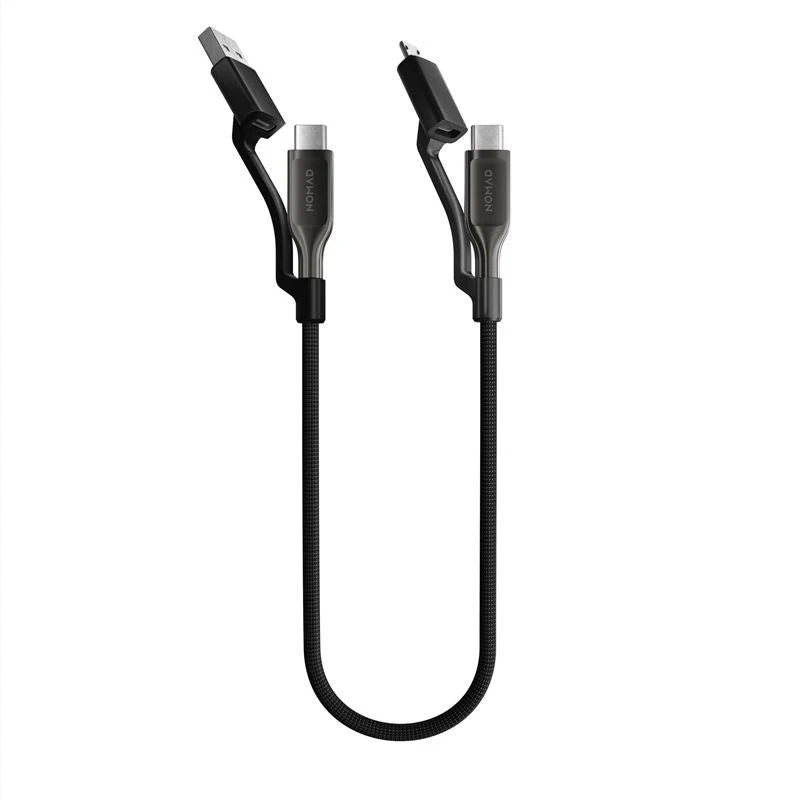 Nomad Kevlar Universal Cable USB C V3 0.3M Carbide - Image 2