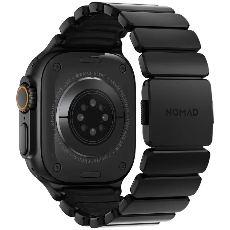 NOMAD Stratos Apple Watch Band 49mm for Apple Watch Ultra 1 & 2 (Black/Black) - Image 2