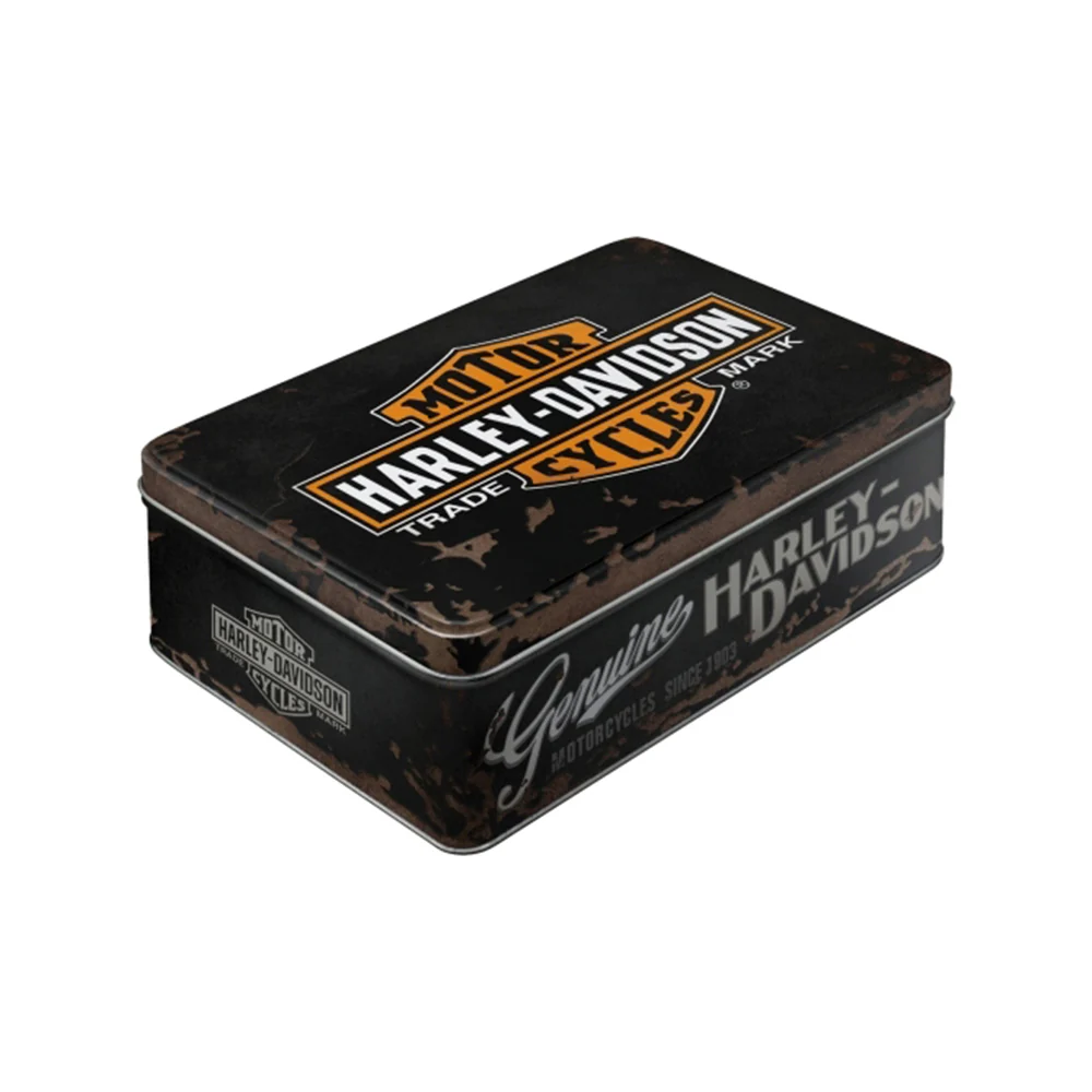 Nostalgic-Art Storage Tin Vintage Harley-Davidson Design 23x16x7cm