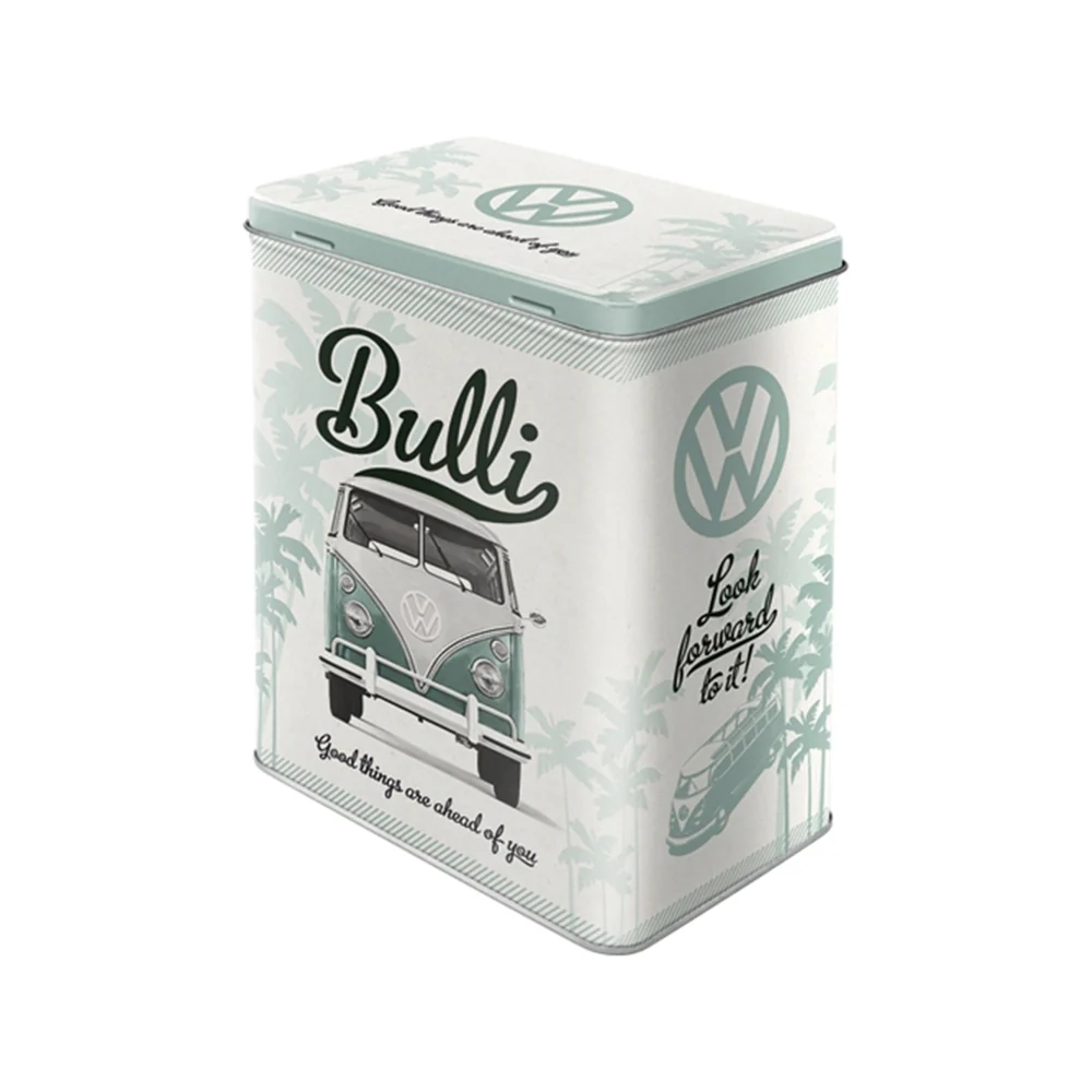 Nostalgic-Art Tin VW Good Things Are Ahead Design 10x14x20cm Large Storage Box