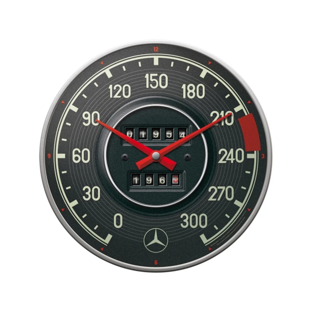 Nostalgic-Art Wall Clock Mercedes-Benz Speedo Retro Design 30cm