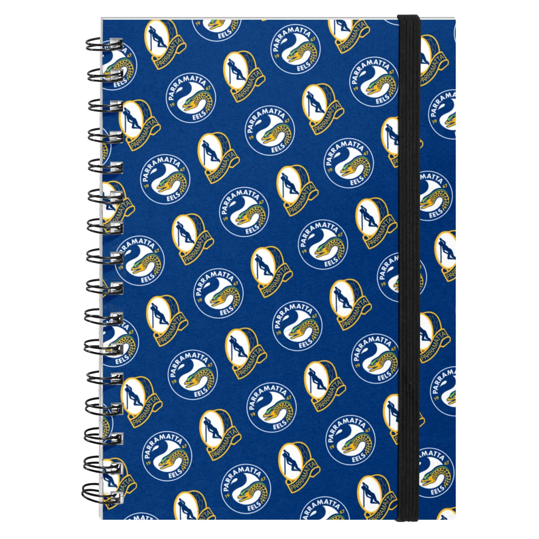 NRL - Paramatta Eels Hardcover A5 Spiral Notebook