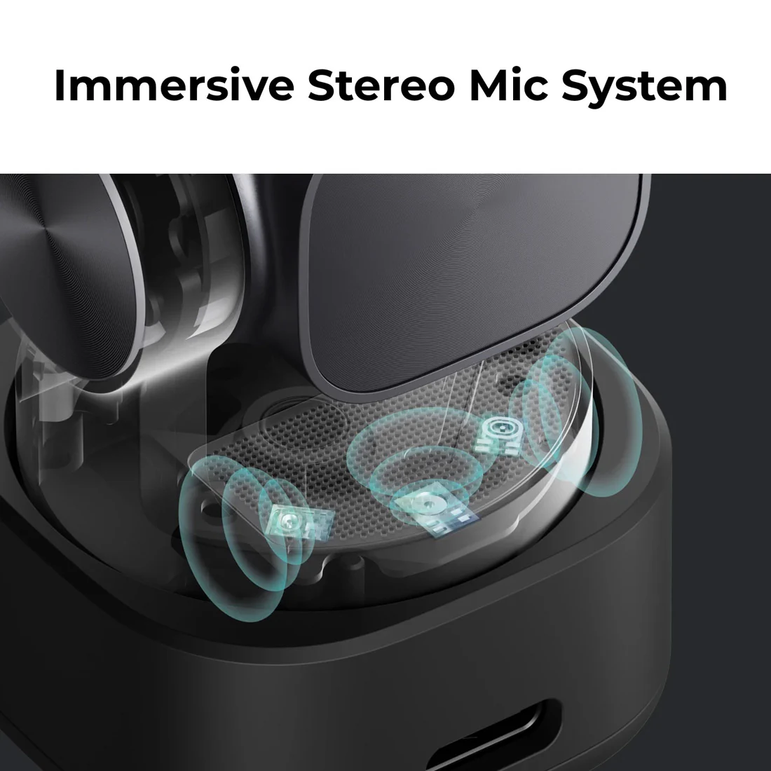 OBSBOT Tiny 3 AI-Powered Spatial Audio 4K PTZ Webcam - Black - Image 4