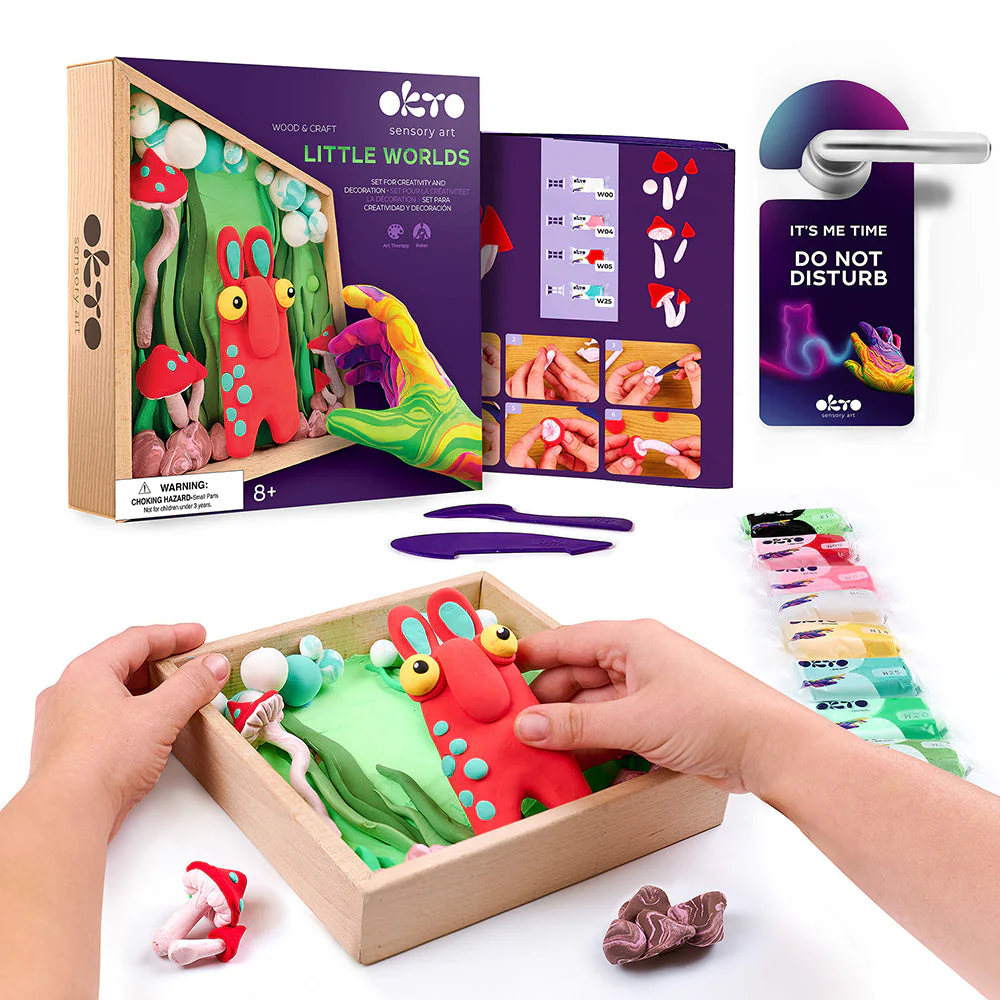 Okto DIY Little Worlds 21x21cm - Mommy Troll - Image 2