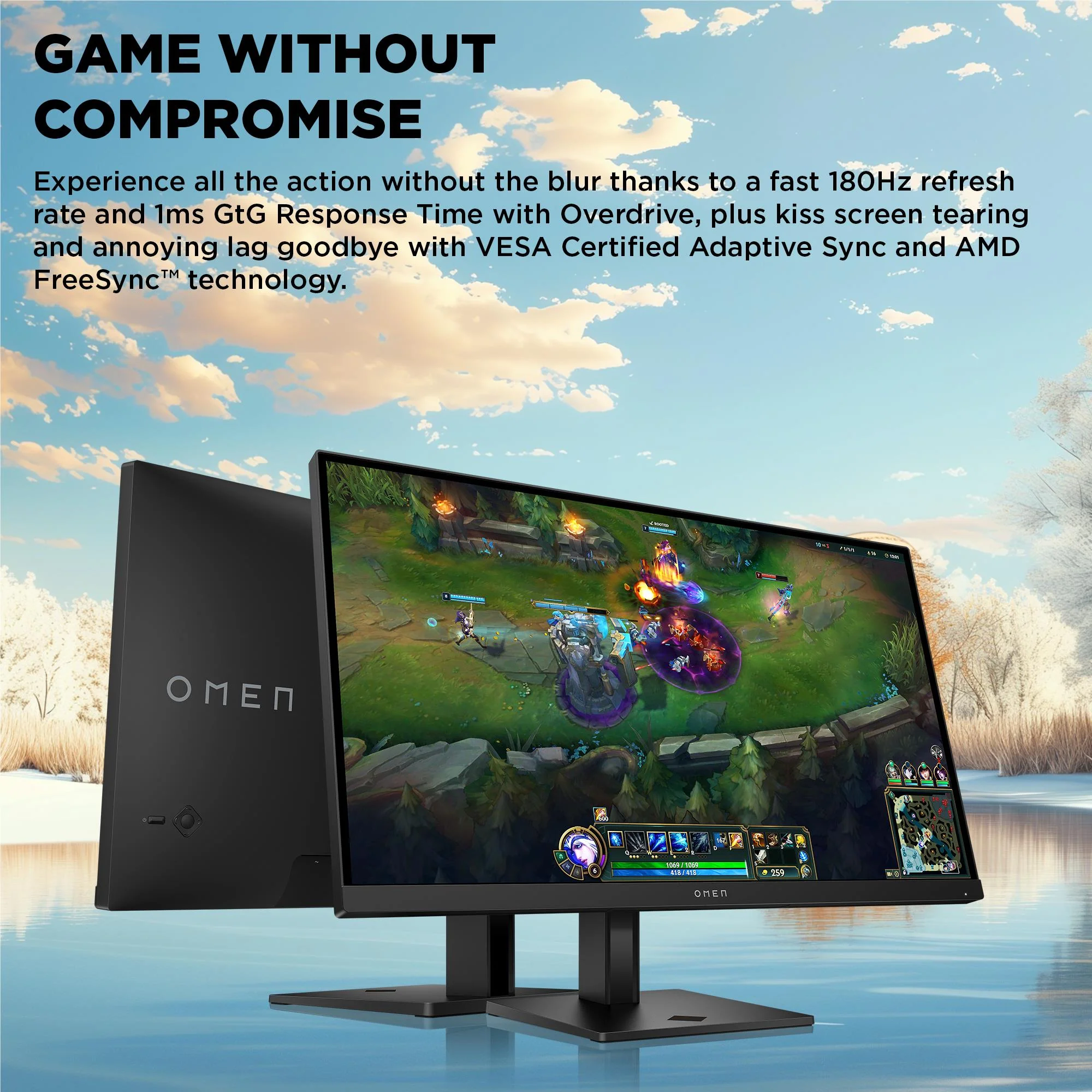 OMEN 27 G2 27" FHD 180Hz Gaming Monitor - Image 3