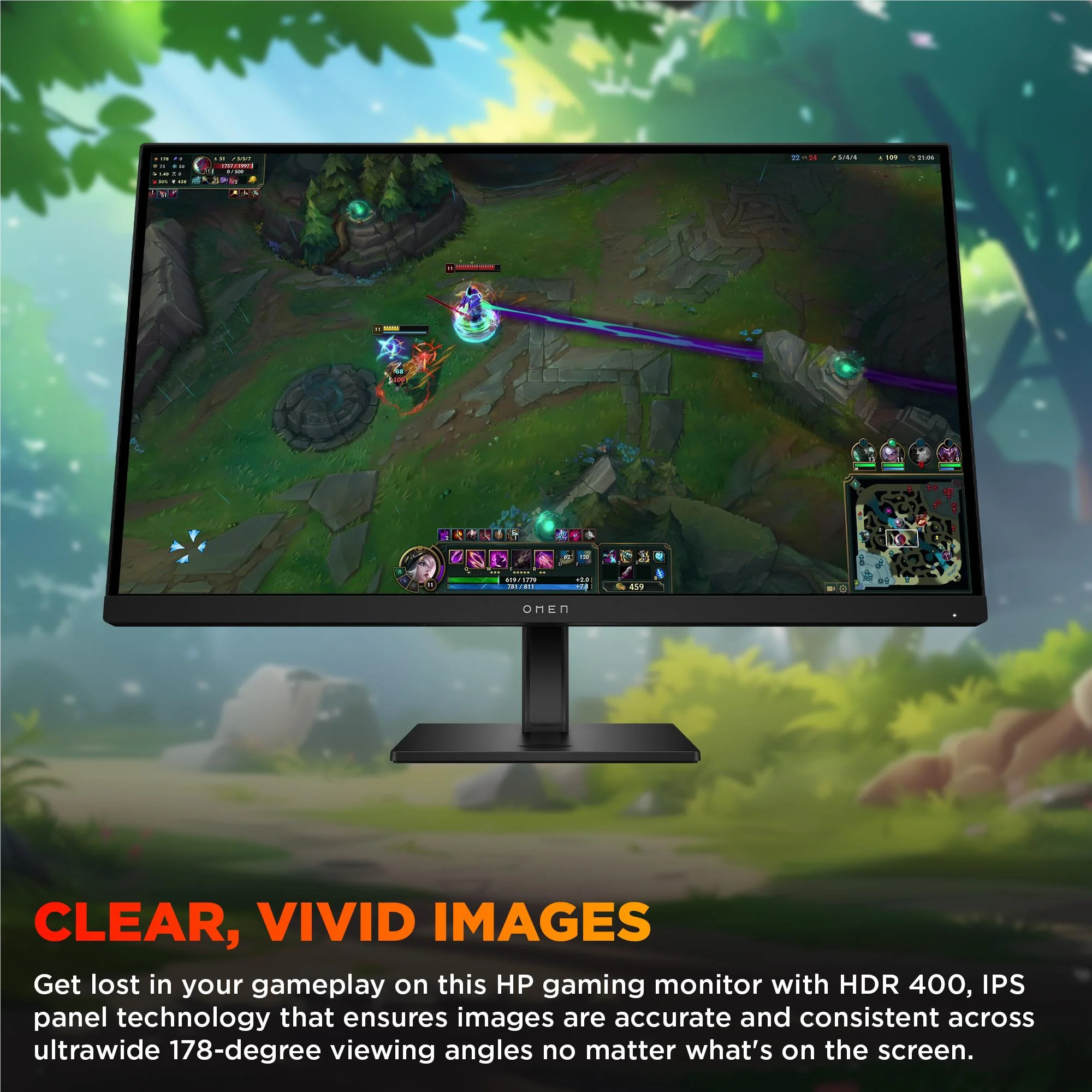OMEN G2 27" QHD 180Hz Gaming Monitor - Image 4