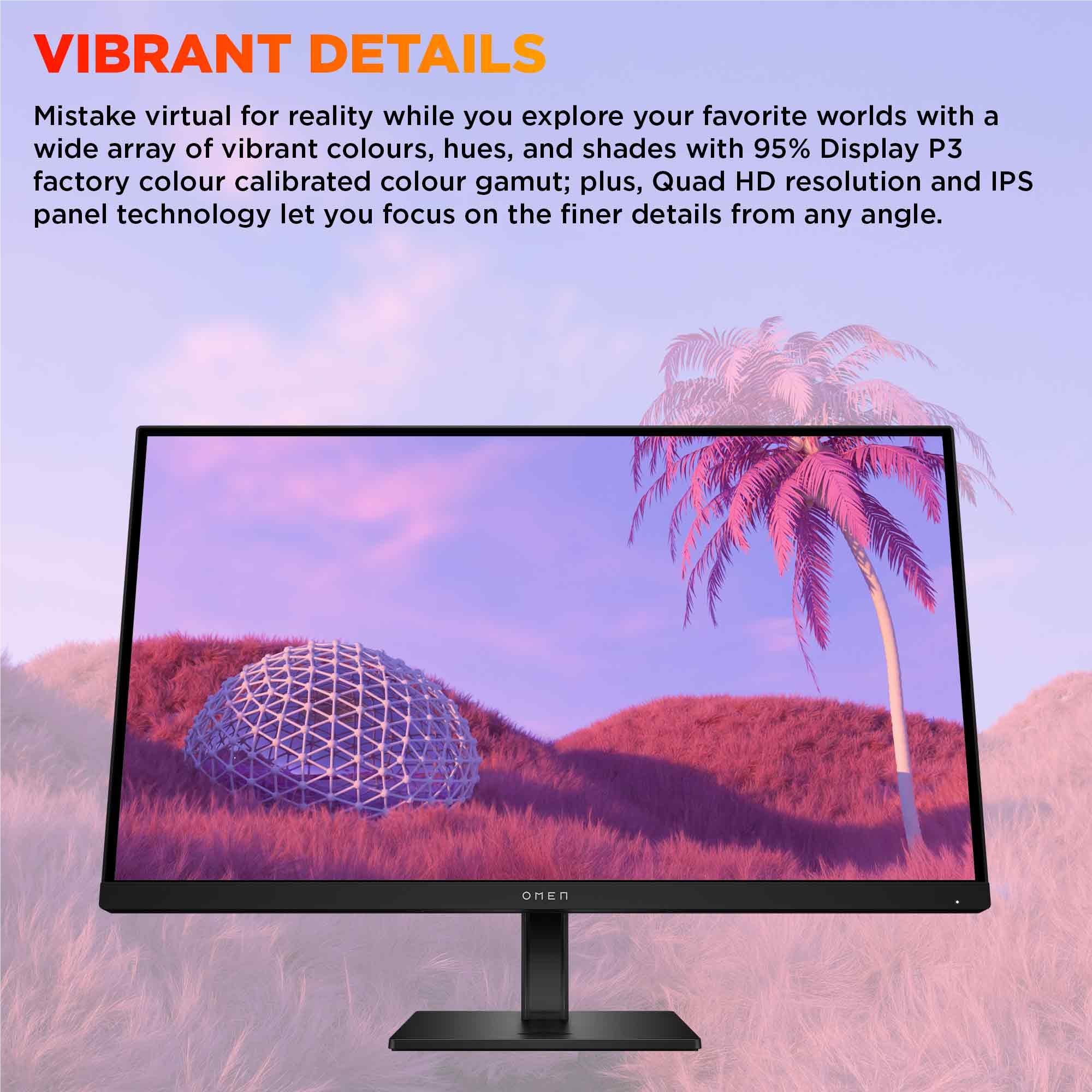 OMEN G2 27" QHD 180Hz Gaming Monitor - Image 5