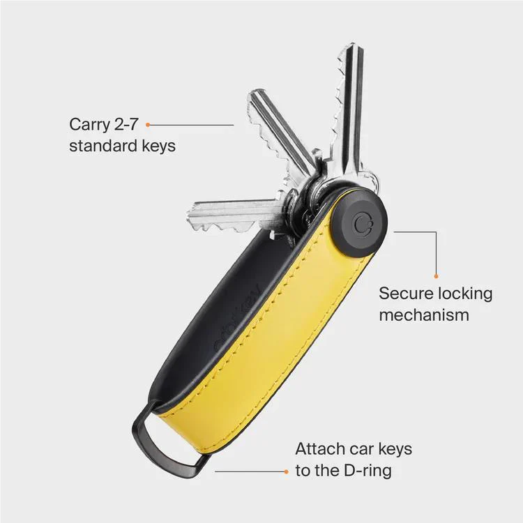 Orbitket Hybrid Leather Key Organiser (Acorn) - Image 4
