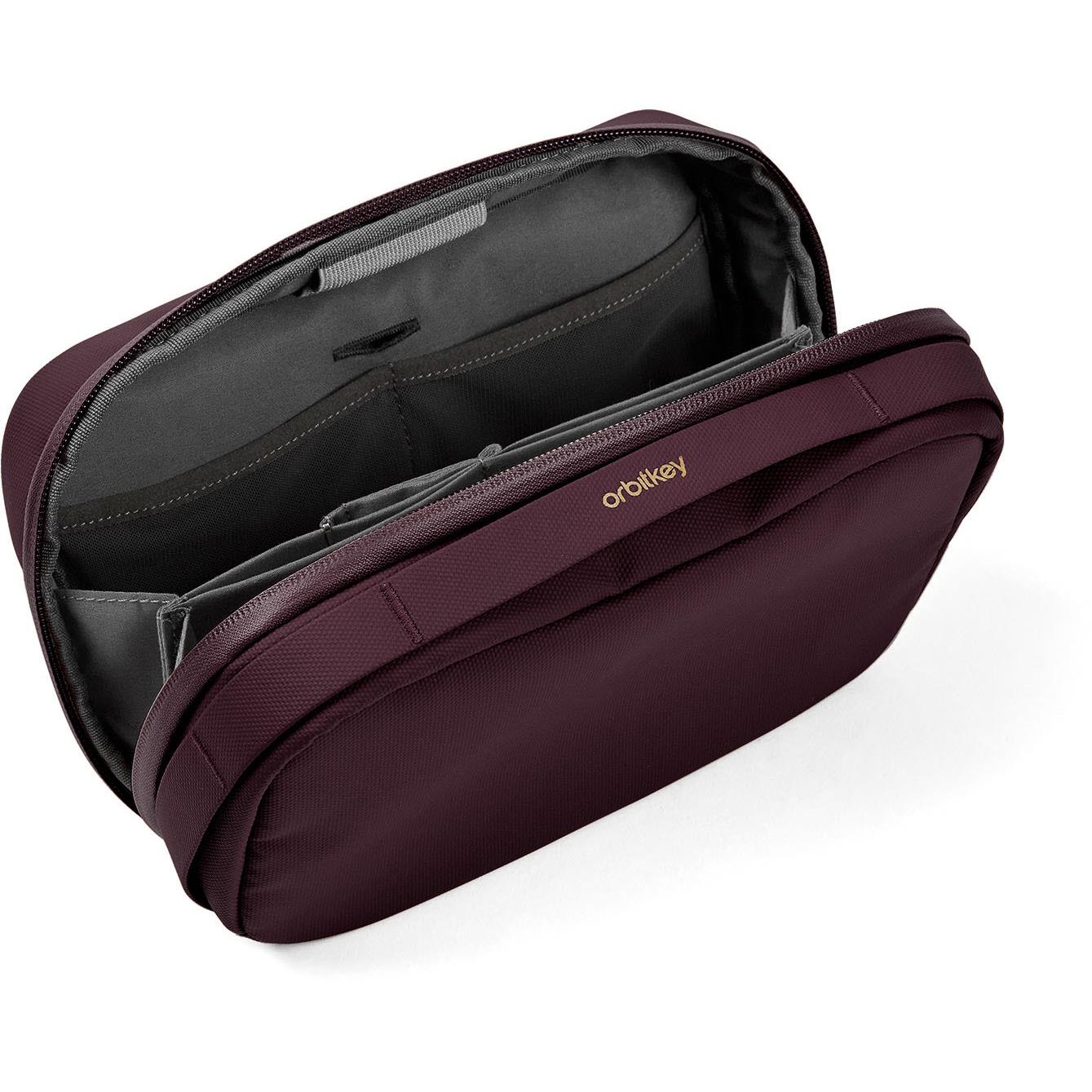 Orbitkey 2-in-1 Tech Pouch (Plum) - Image 2