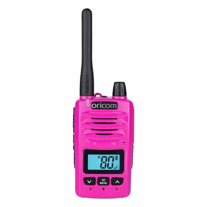 Oricom UHF360R 5 Watt UHF CB Radio Instant Replay + DTX600 IP67 5W Handheld + ANU316 4.5dBi UHF CB Antenna Pink (UHF350DRPNK) - Image 3
