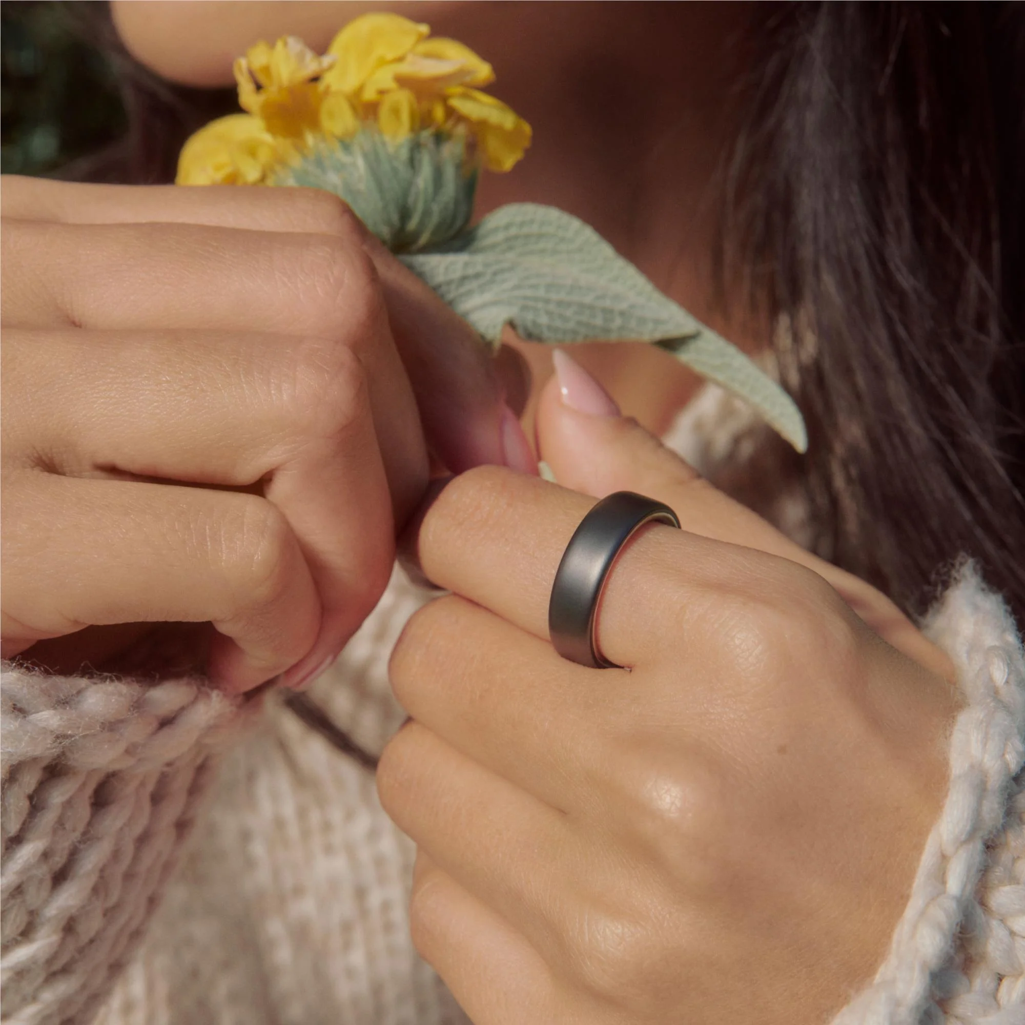 Oura Ring 5 [Size 9] (Stealth) - Image 6