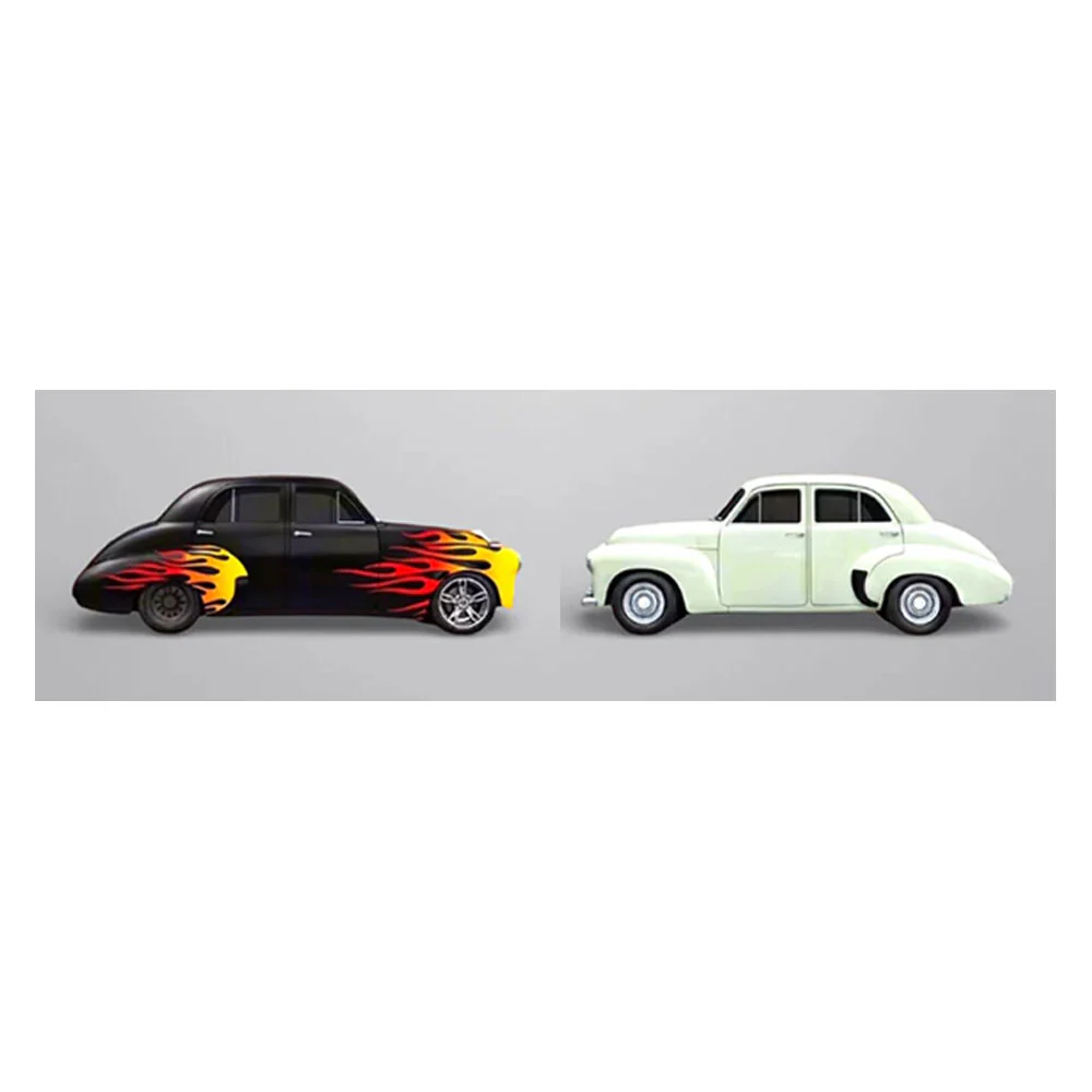 OZ Wheels 1:64 FSD Hauling Kids & Ripping Skids Holden FX Custom & FX Sedan Set