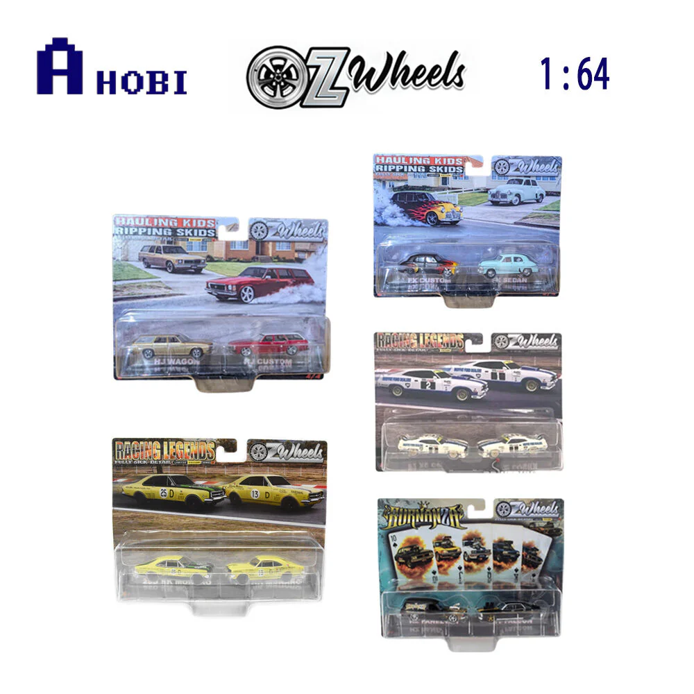 OZ Wheels 1:64 FSD Hauling Kids & Ripping Skids Holden FX Custom & FX Sedan Set - Image 6