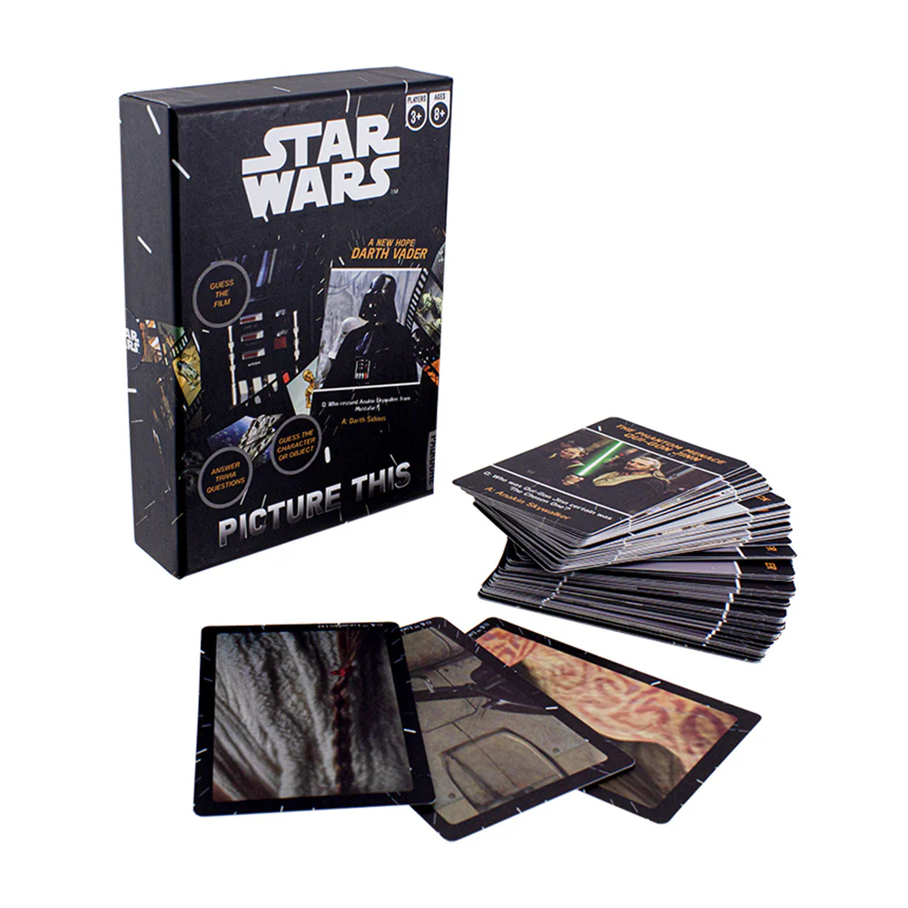 Paladone 15cm Star Wars Picture This Kids/Children Family Fun Guessing Game