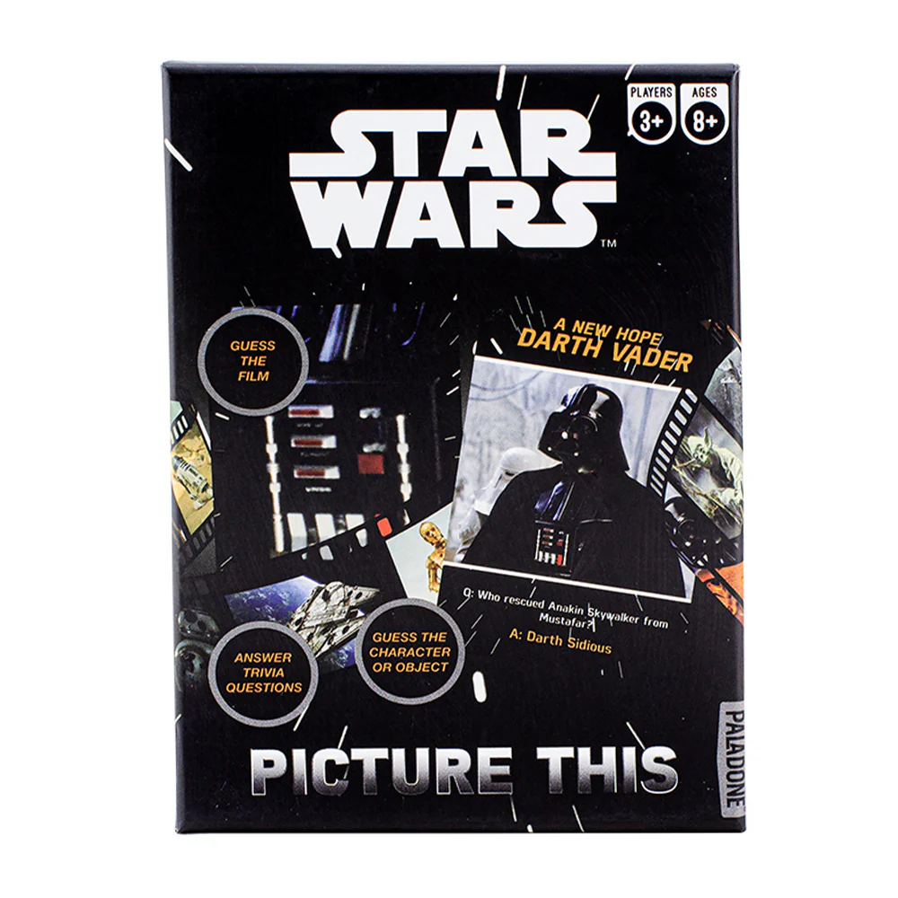 Paladone 15cm Star Wars Picture This Kids/Children Family Fun Guessing Game - Image 3