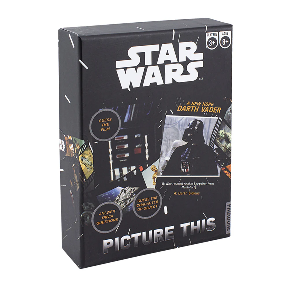 Paladone 15cm Star Wars Picture This Kids/Children Family Fun Guessing Game - Image 4