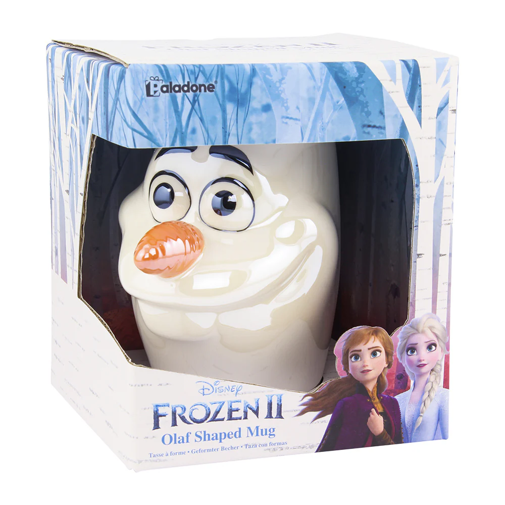 Paladone 300ml Frozen Olaf Shaped Collectable Mug Coffee/Tea Drink Gift Cup