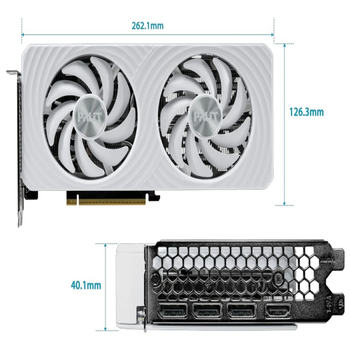 Palit GeForce RTX 5060 Ti White OC 16GB Graphics Card - Image 3