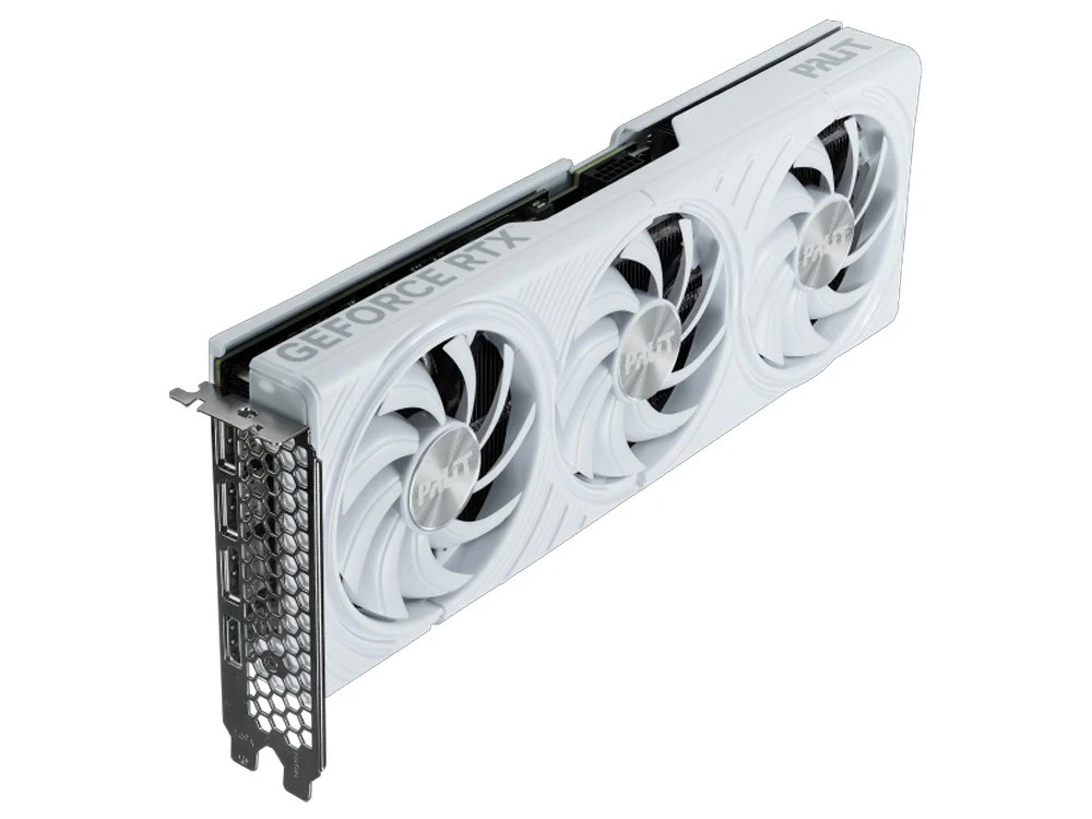 Palit GeForce RTX 5070 White OC 12GB GDDR7 Graphics Card - Image 3