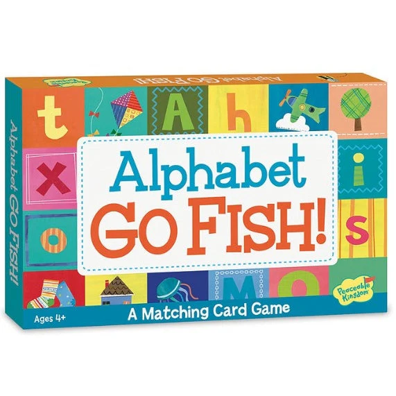 Peaceable Kingdom Alphabet Go Fish! Game