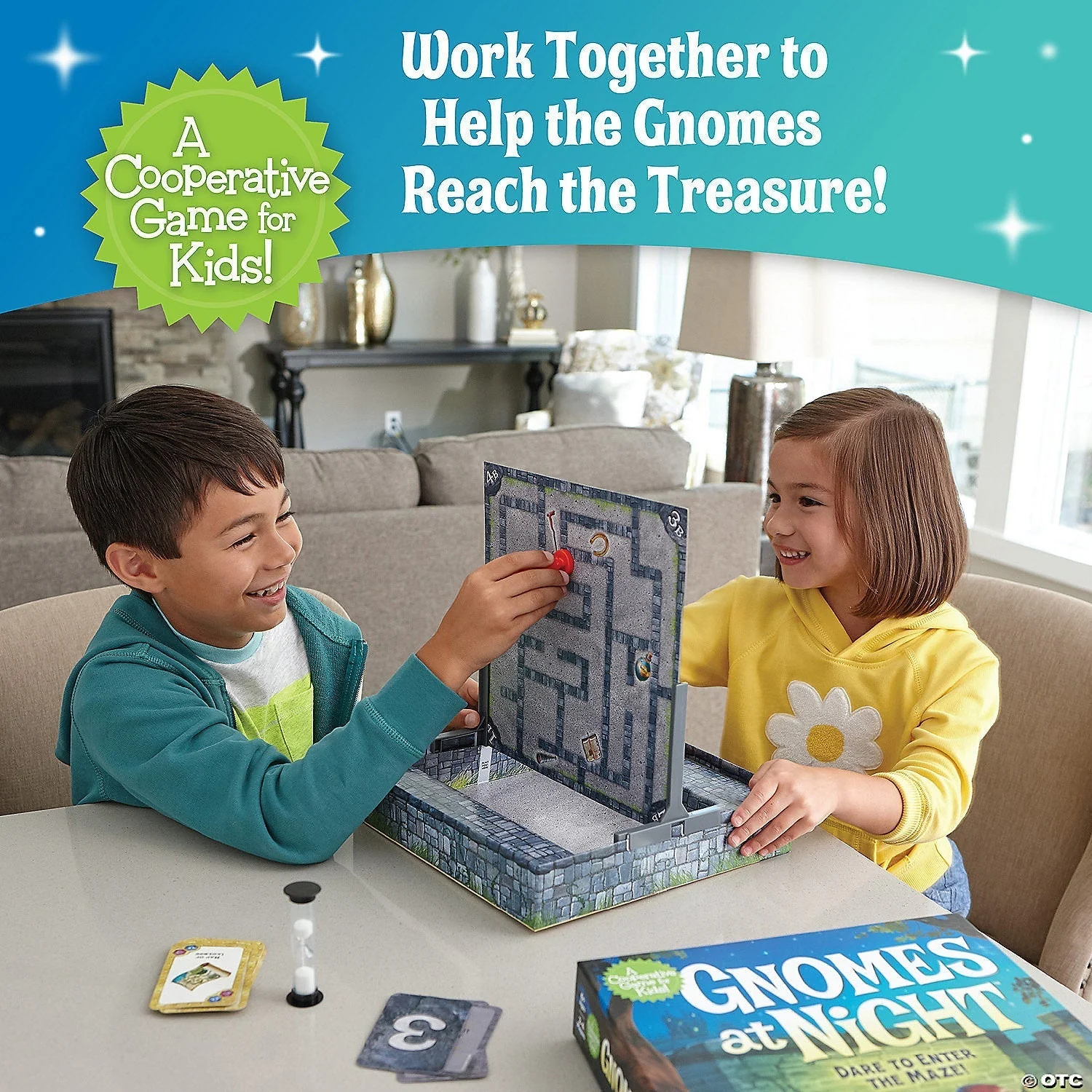 Peaceable Kingdom Gnomes at Night Game - Image 2