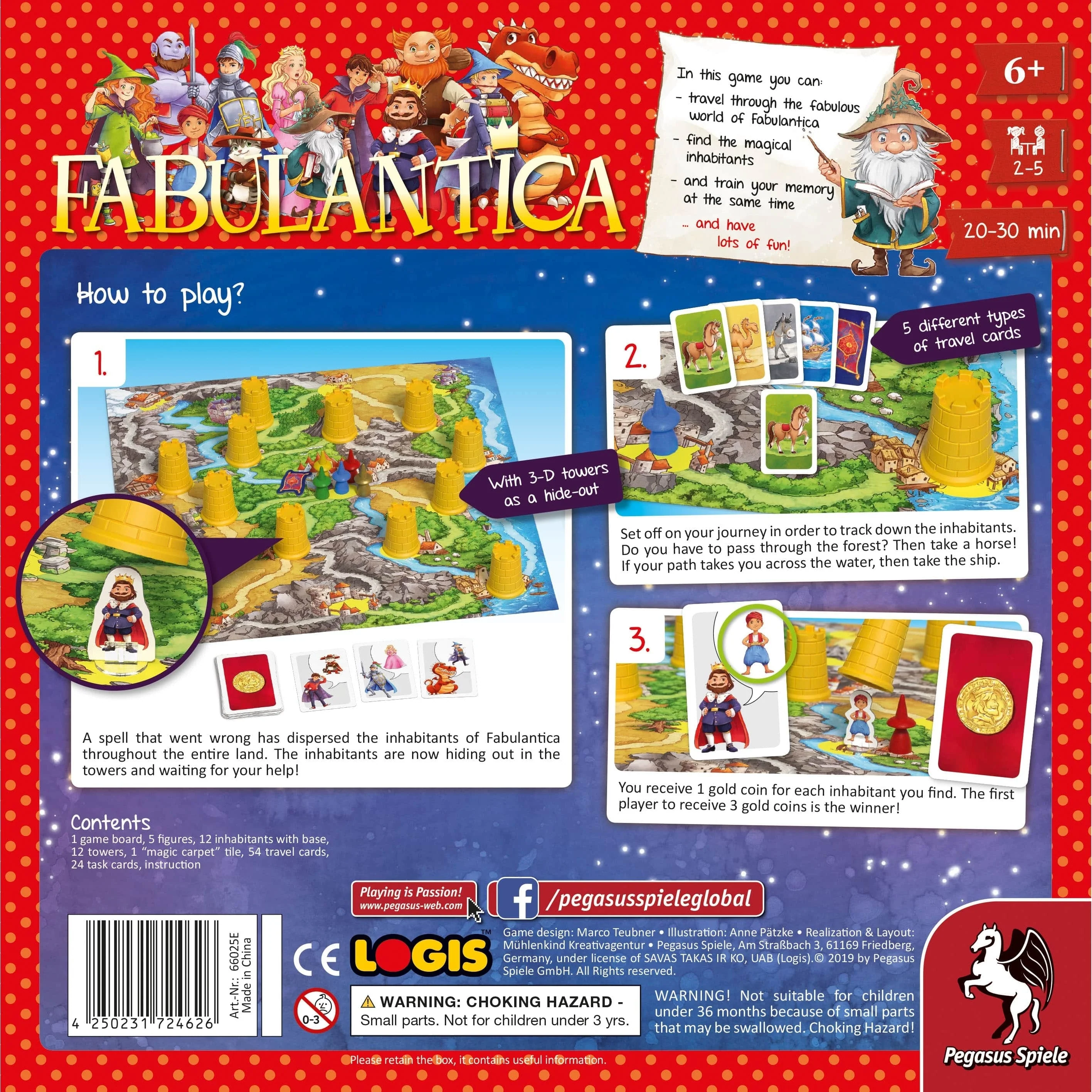 Pegasus Spiele Fabulantica Game