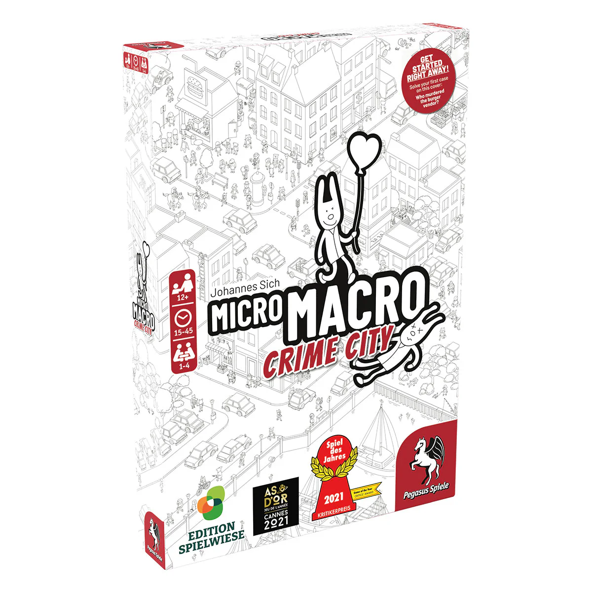 Pegasus Spiele MicroMacro Crime City