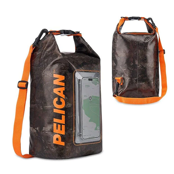 Pelican Marine Waterproof Dry Bag 5L - Black/Orange