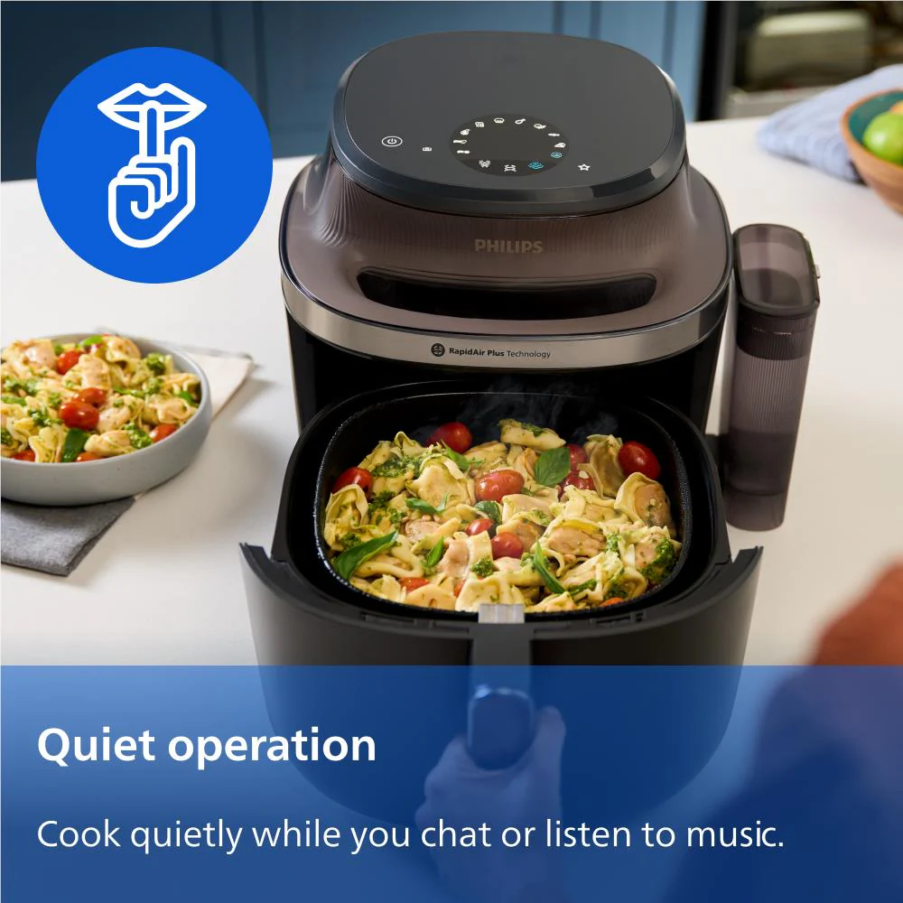 Philips 5000 Series 7.2L Airfryer XXL with Steam (Black) - Image 8